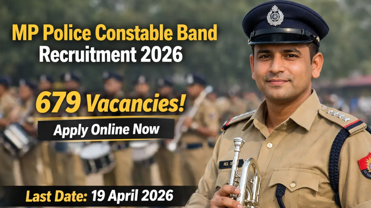 MP Police Constable Band Recruitment 2026